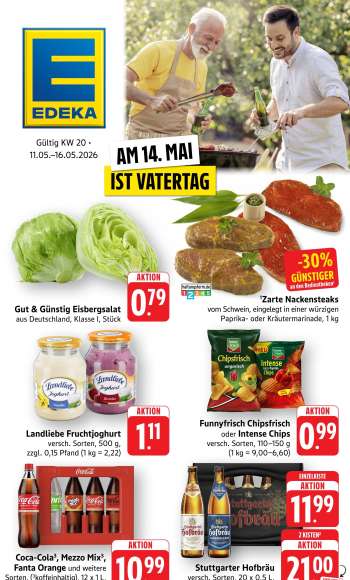 Prospekte Edeka - 11.05.2026 - 16.05.2026.