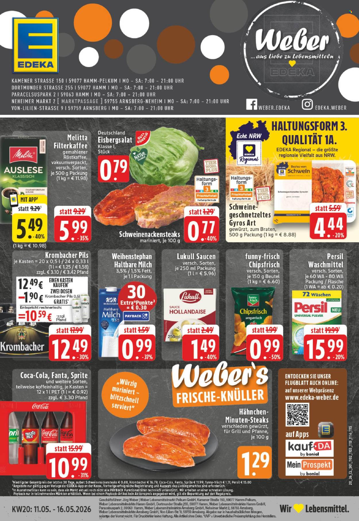 Edeka Prospekte  - 11.05.2026 - 16.05.2026. Seite 1