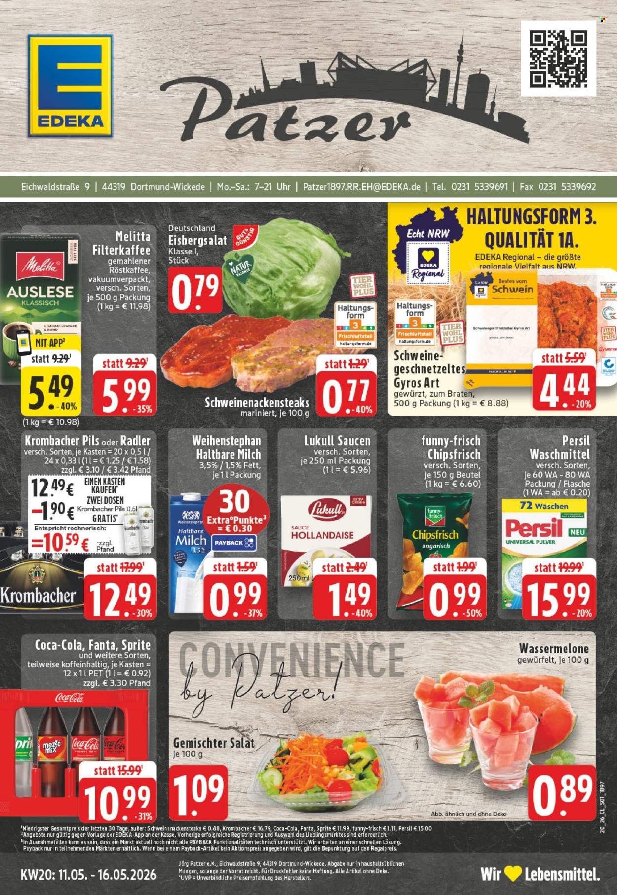 Edeka Prospekte  - 11.05.2026 - 16.05.2026. Seite 1