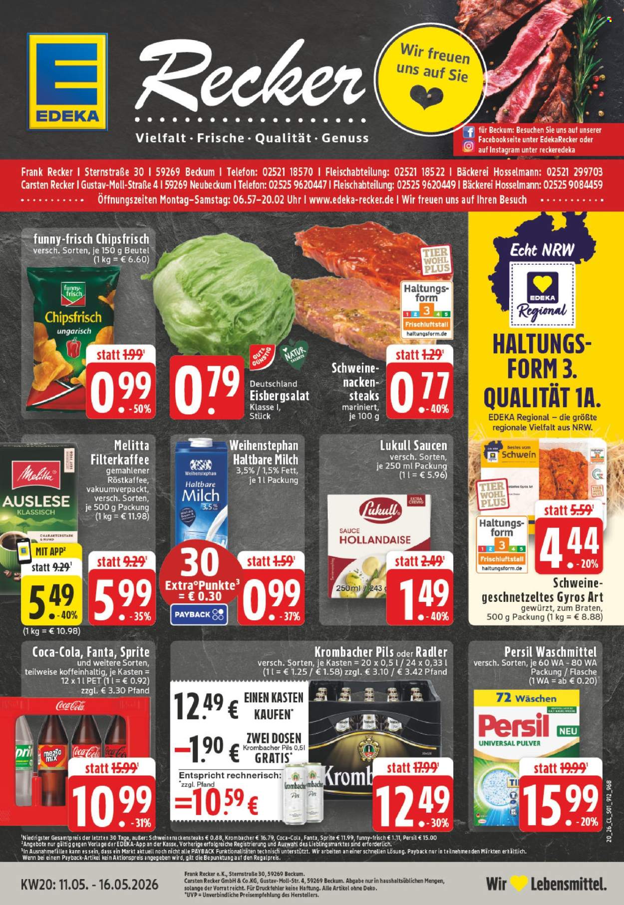 Edeka Prospekte  - 11.05.2026 - 16.05.2026. Seite 1