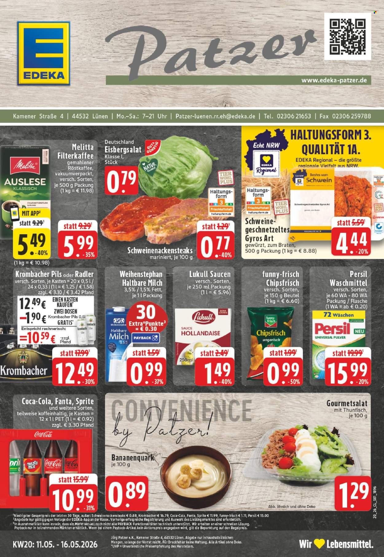Edeka Prospekte  - 11.05.2026 - 16.05.2026. Seite 1