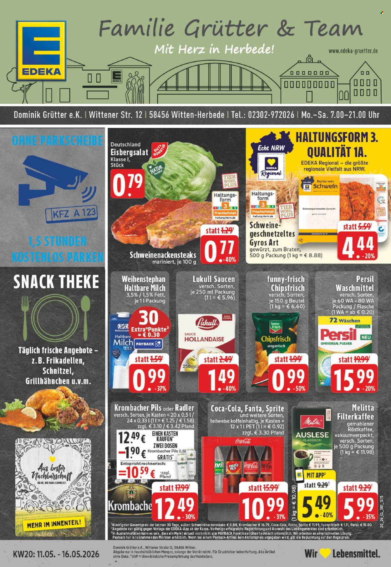 Edeka Prospekte  - 11.05.2026 - 16.05.2026. Seite 1