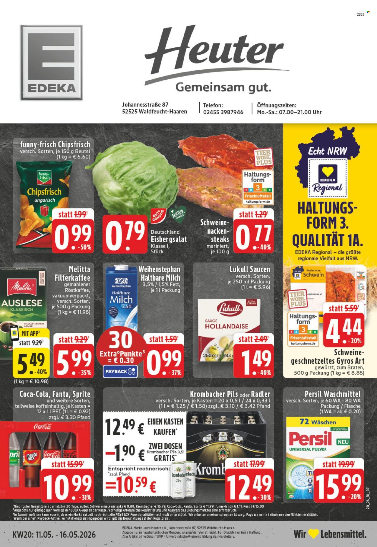 Edeka Prospekte  - 11.05.2026 - 16.05.2026. Seite 1