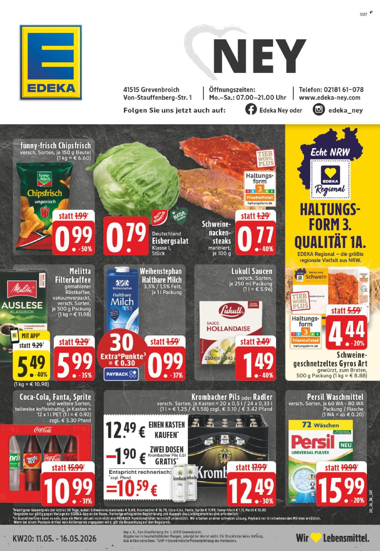 Edeka Prospekte  - 11.05.2026 - 16.05.2026. Seite 1