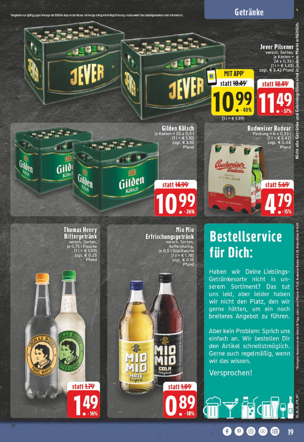Edeka Prospekte  - 11.05.2026 - 16.05.2026. Seite 19