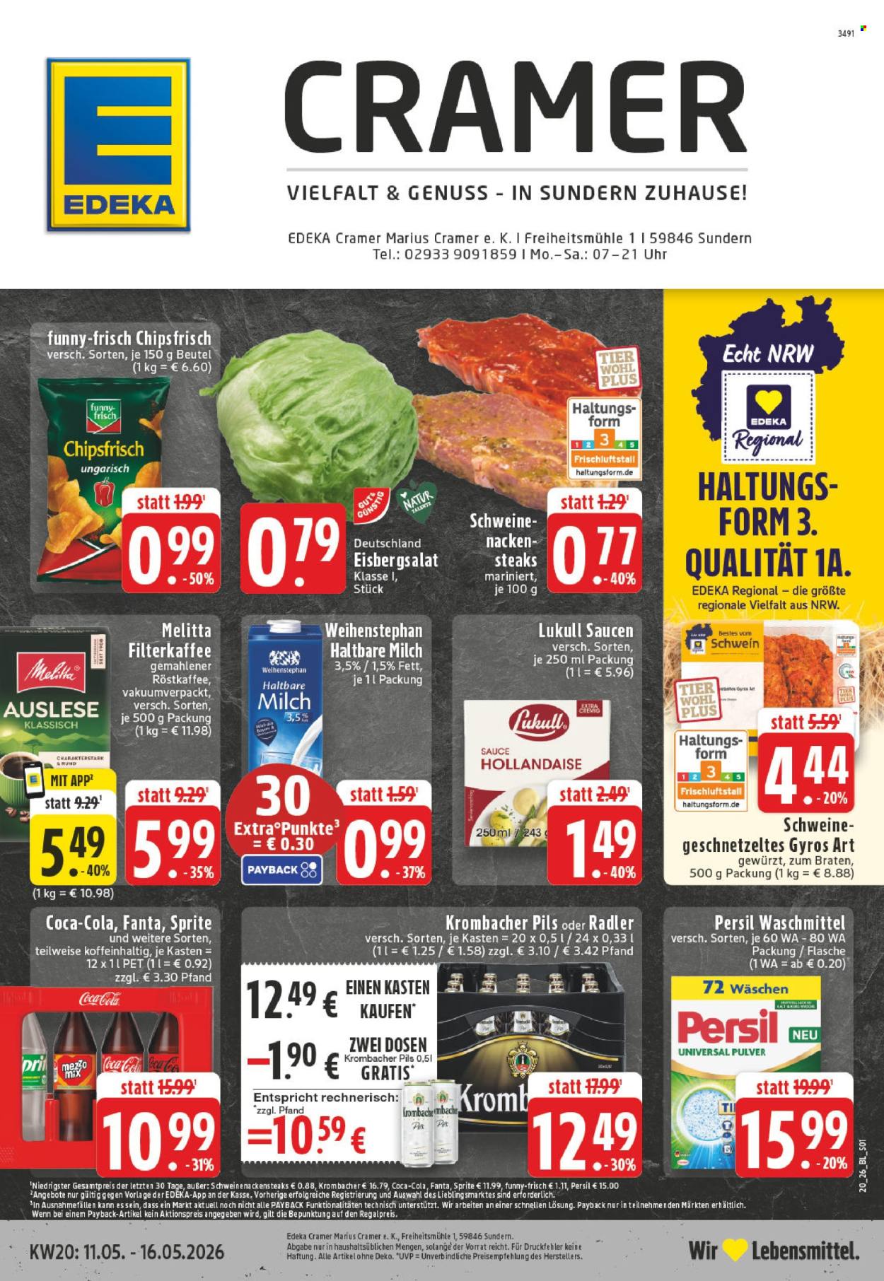 Edeka Prospekte  - 11.05.2026 - 16.05.2026. Seite 1