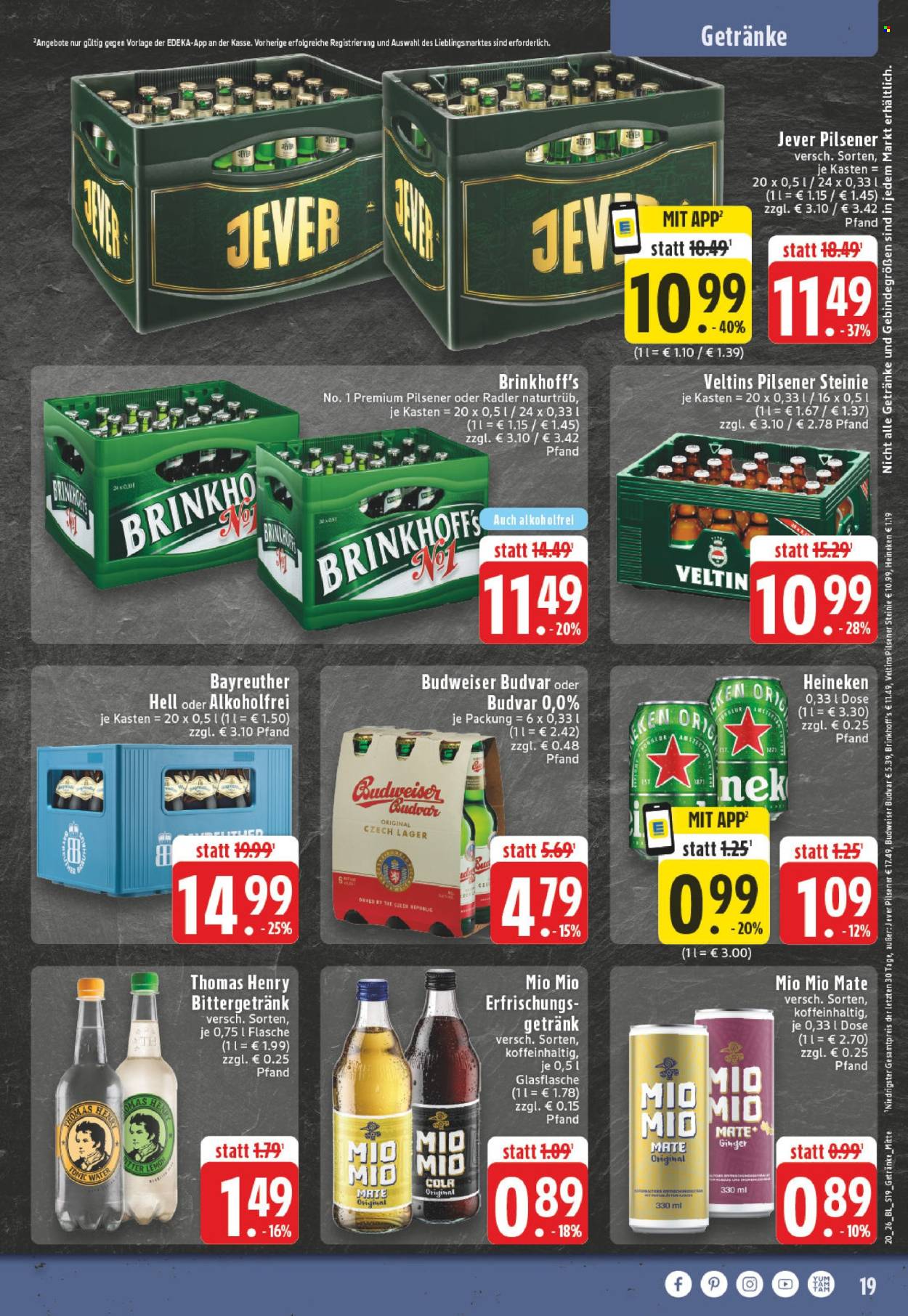 Edeka Prospekte  - 11.05.2026 - 16.05.2026. Seite 19