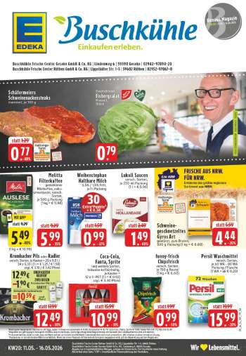 Prospekte Edeka - 11.05.2026 - 16.05.2026.
