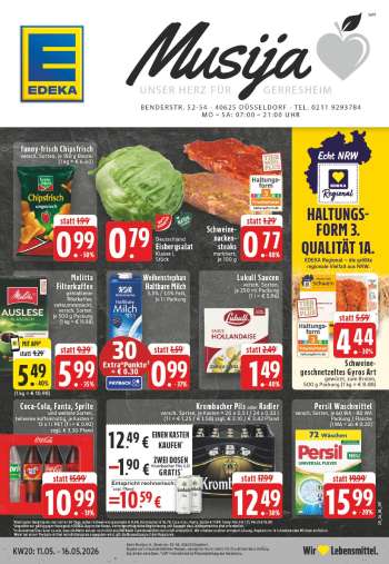 Prospekte Edeka - 11.05.2026 - 16.05.2026.
