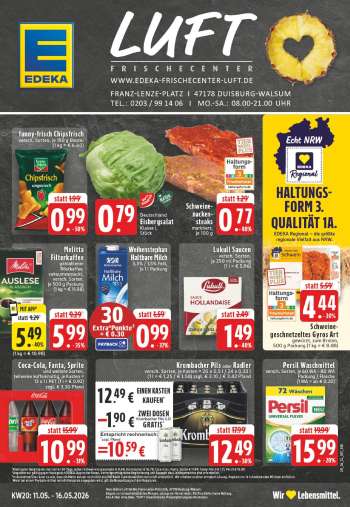 Prospekte Edeka - 11.05.2026 - 16.05.2026.