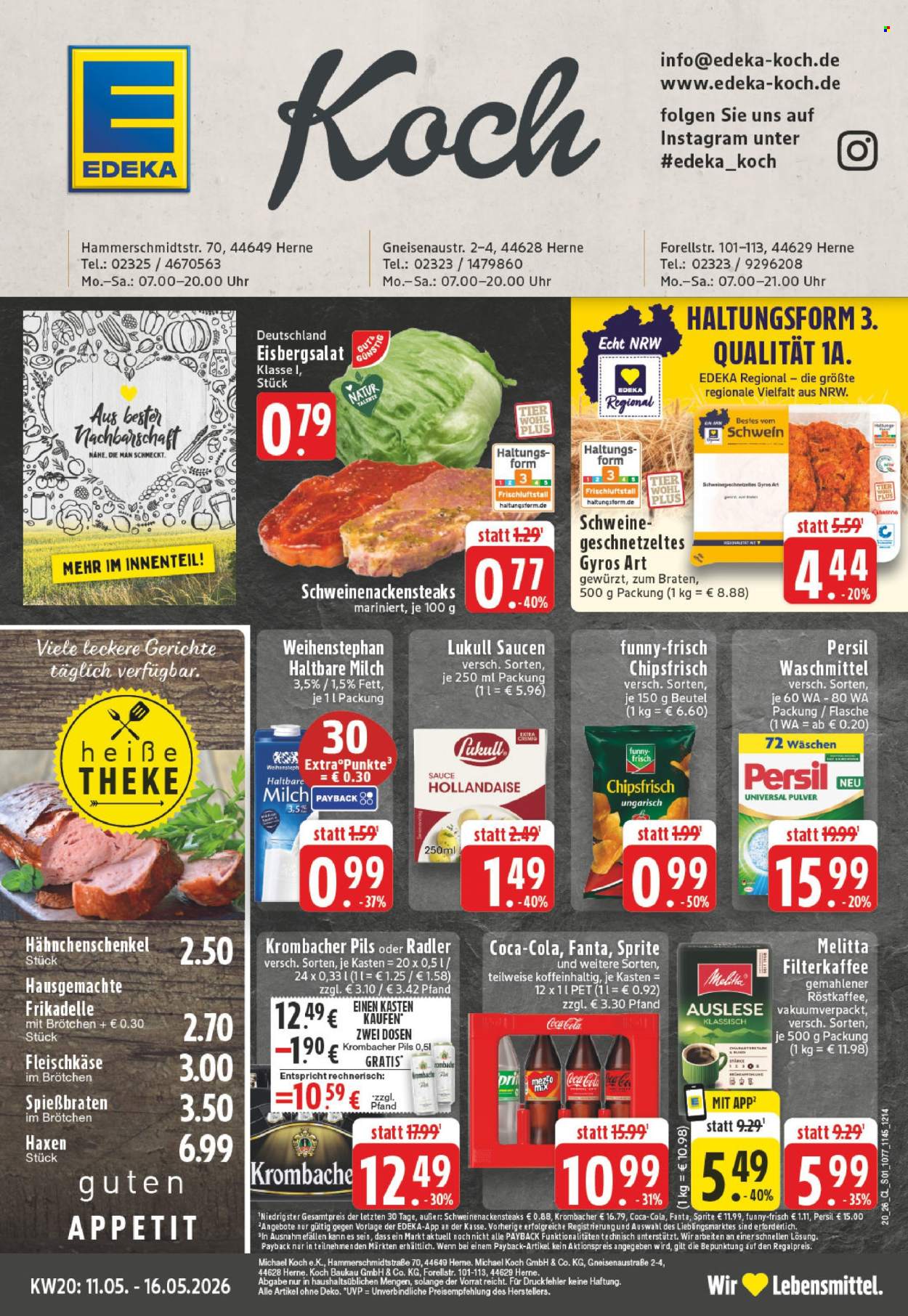 Edeka Prospekte  - 11.05.2026 - 16.05.2026. Seite 1