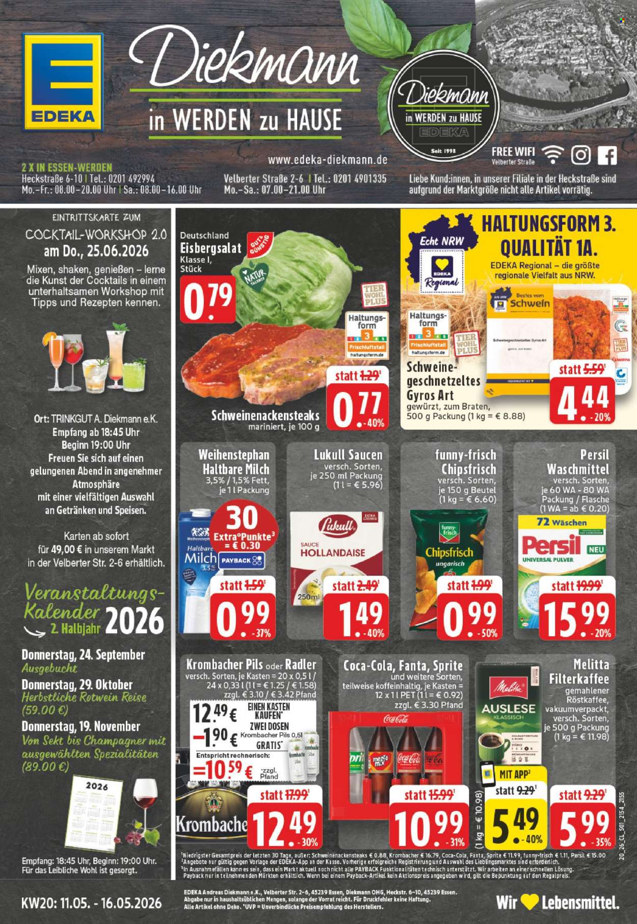 Edeka Prospekte  - 11.05.2026 - 16.05.2026. Seite 1