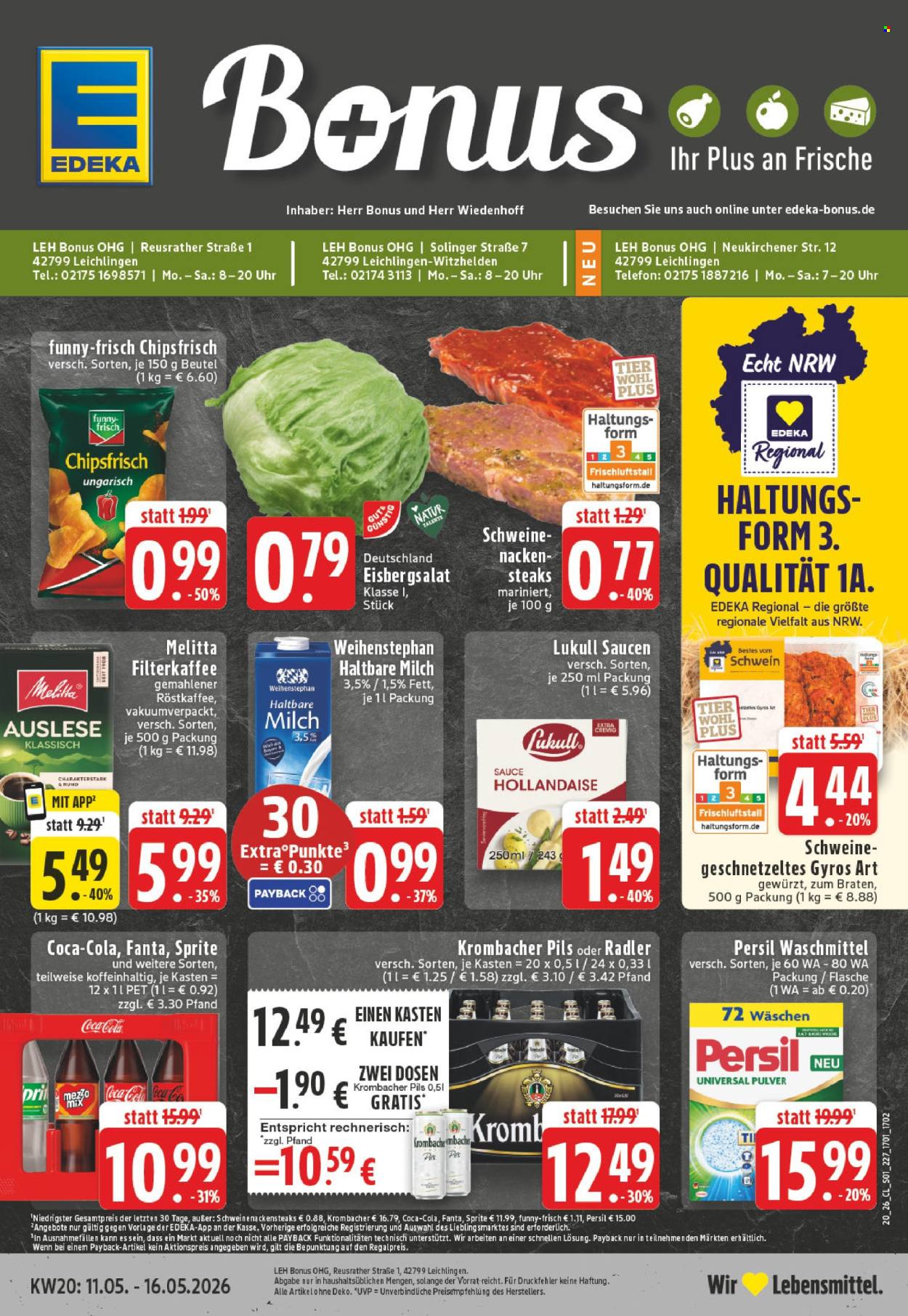 Edeka Prospekte  - 11.05.2026 - 16.05.2026. Seite 1