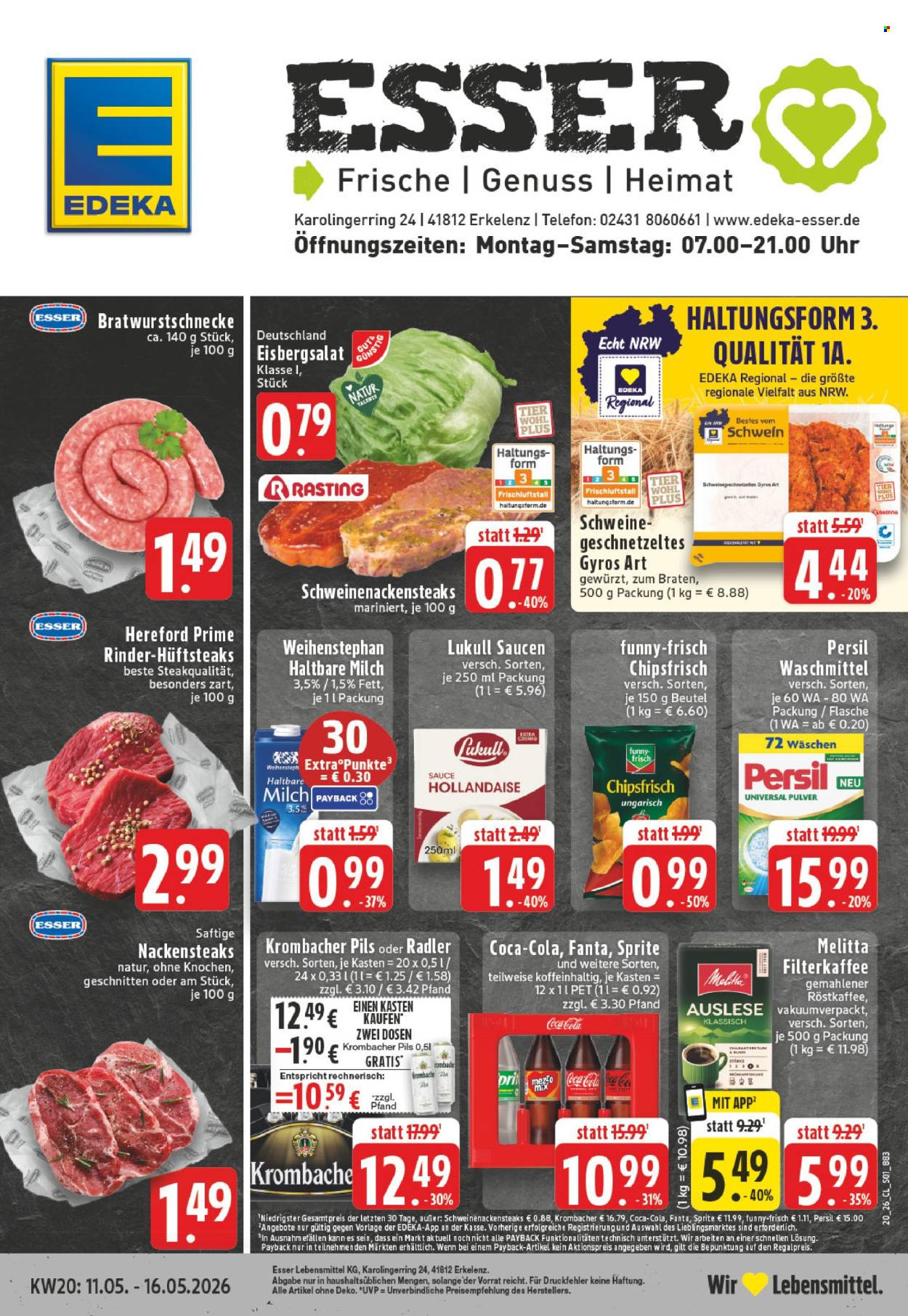 Edeka Prospekte  - 11.05.2026 - 16.05.2026. Seite 1