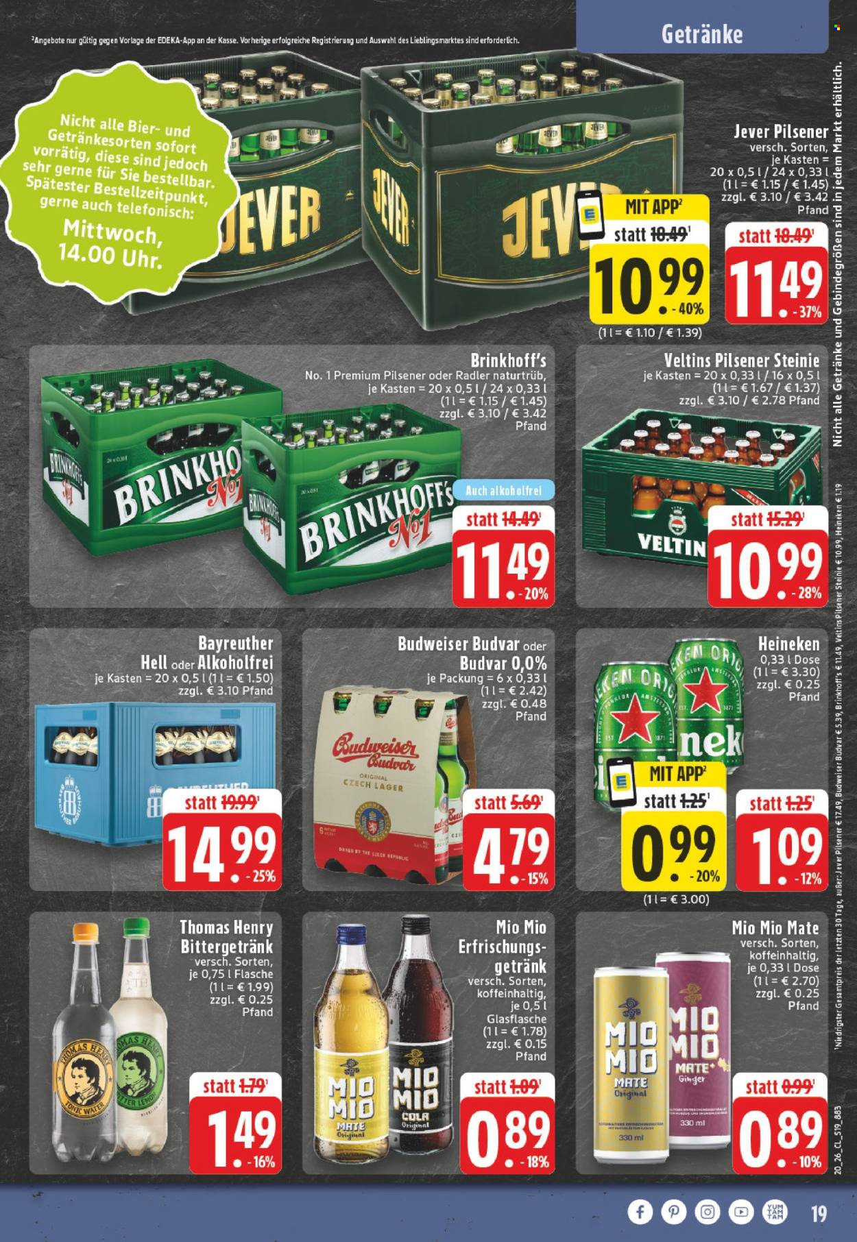 Edeka Prospekte  - 11.05.2026 - 16.05.2026. Seite 19