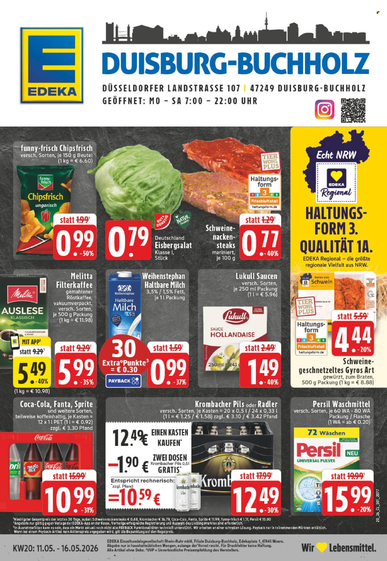Edeka Prospekte  - 11.05.2026 - 16.05.2026. Seite 1