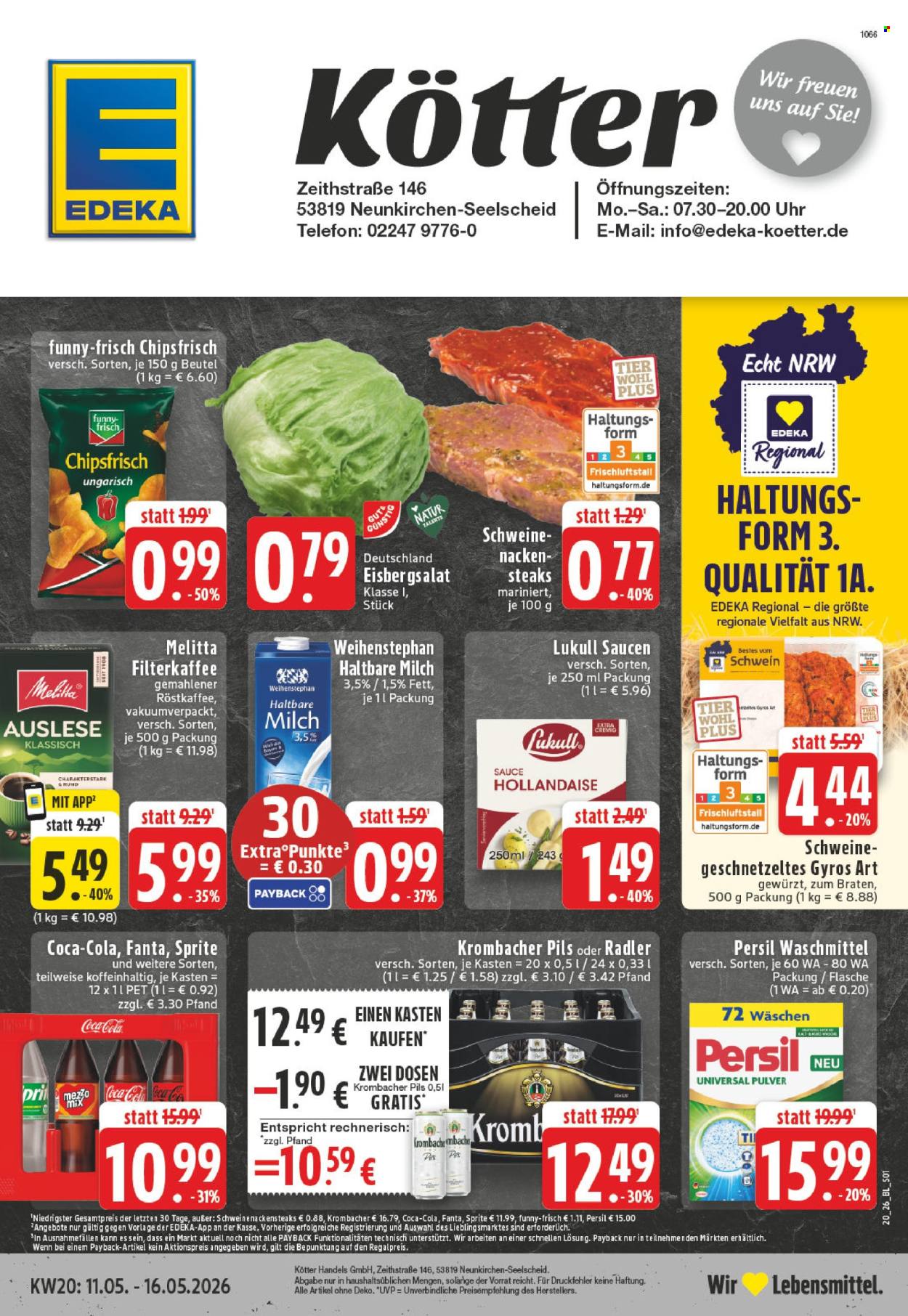 Edeka Prospekte  - 11.05.2026 - 16.05.2026. Seite 1