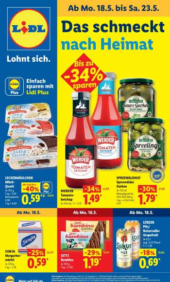 Prospekte Lidl - 18.05.2026 - 23.05.2026.