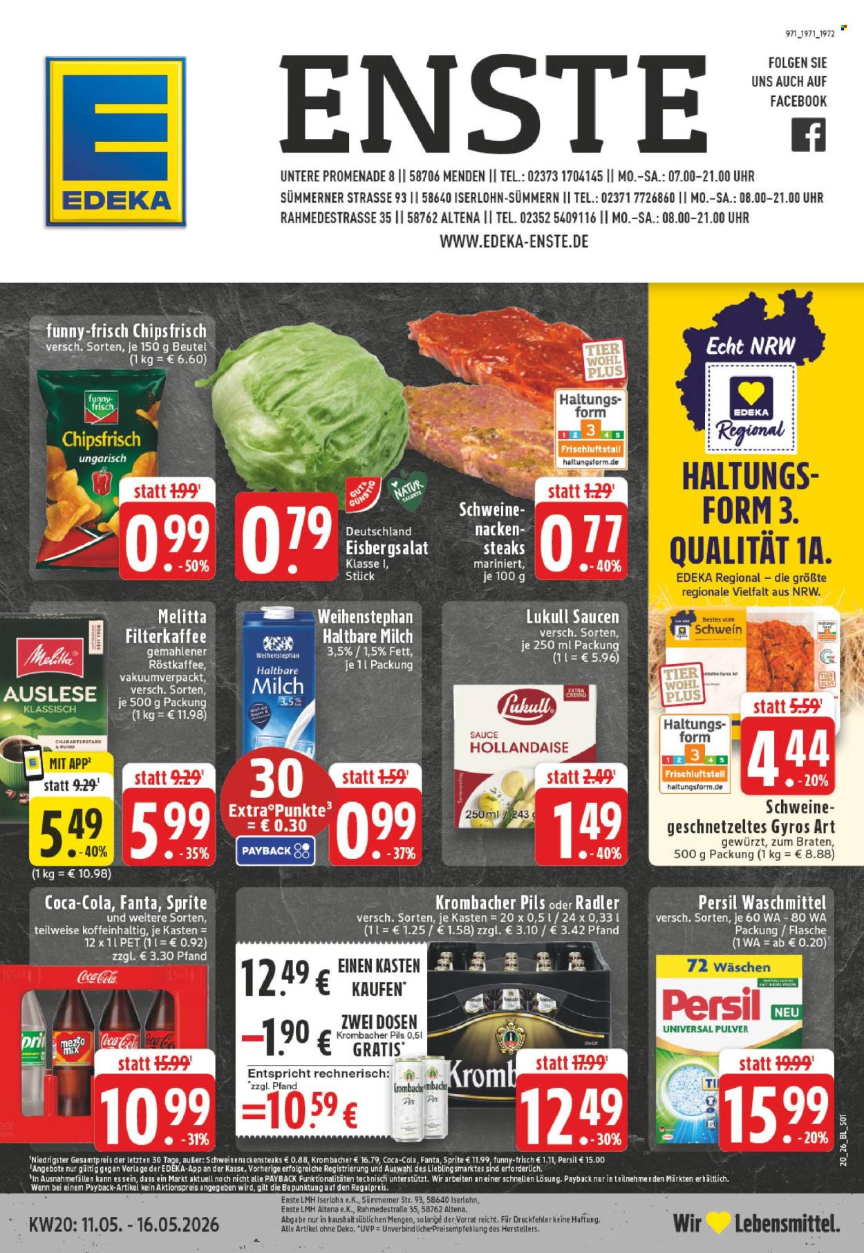 Edeka Prospekte  - 11.05.2026 - 16.05.2026. Seite 1