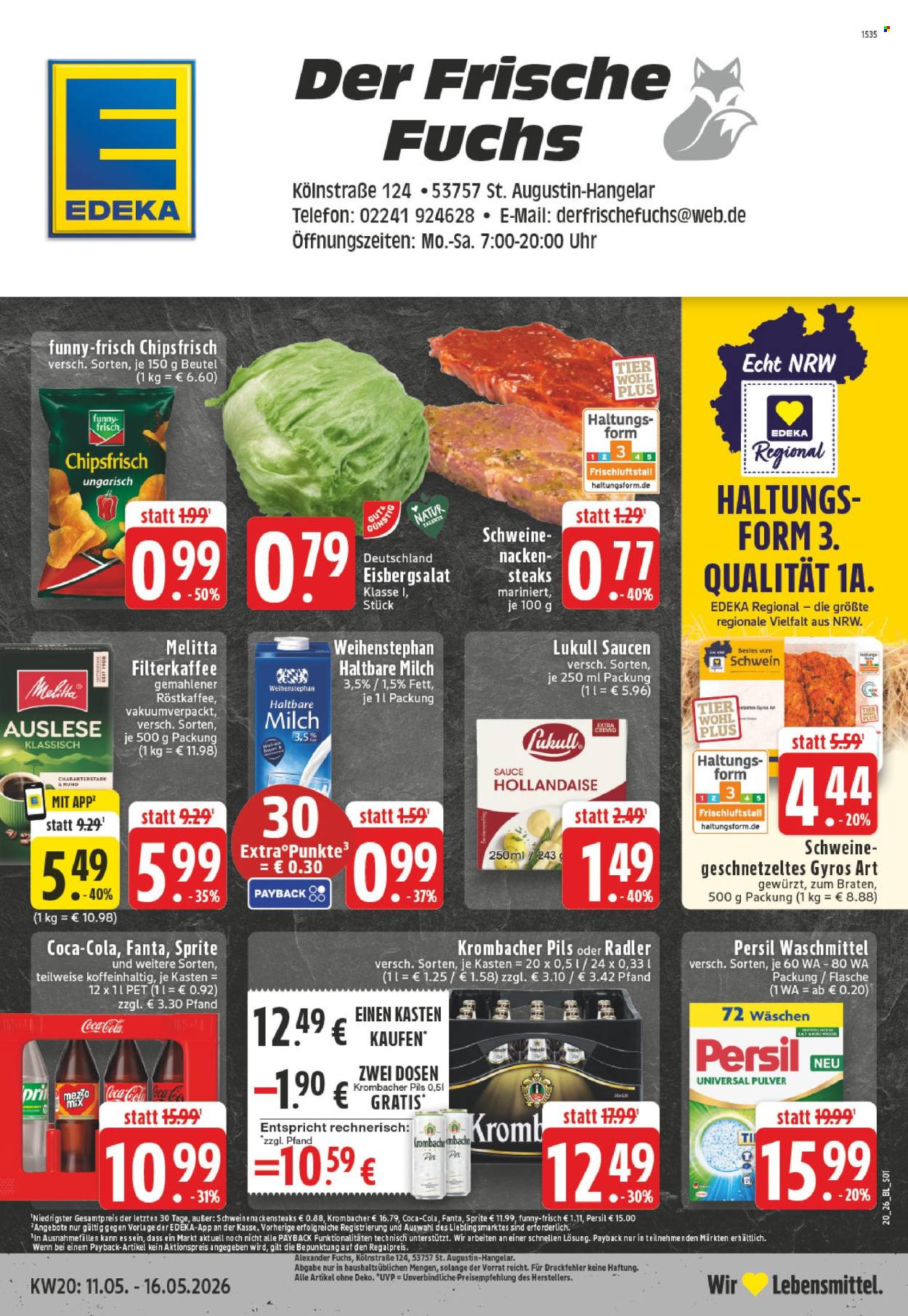 Edeka Prospekte  - 11.05.2026 - 16.05.2026. Seite 1