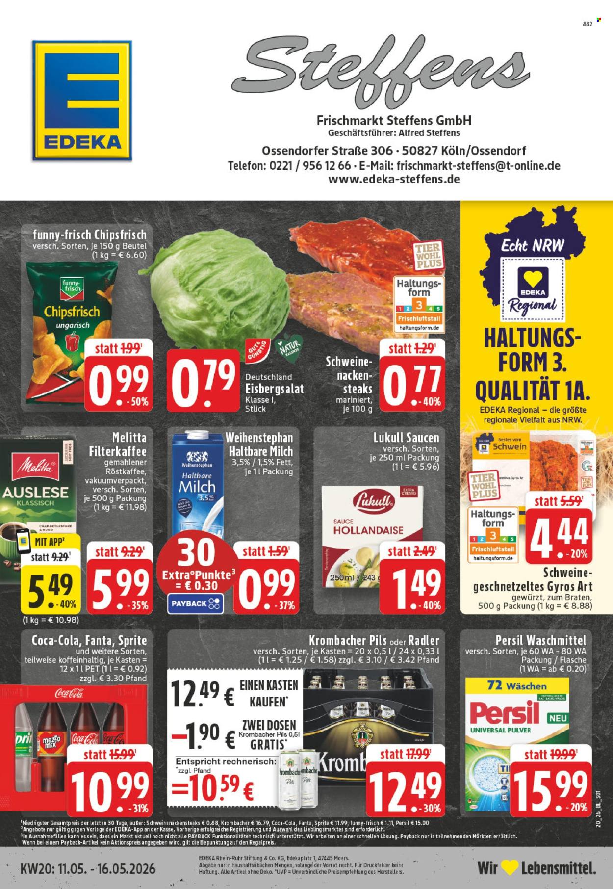 Edeka Prospekte  - 11.05.2026 - 16.05.2026. Seite 1