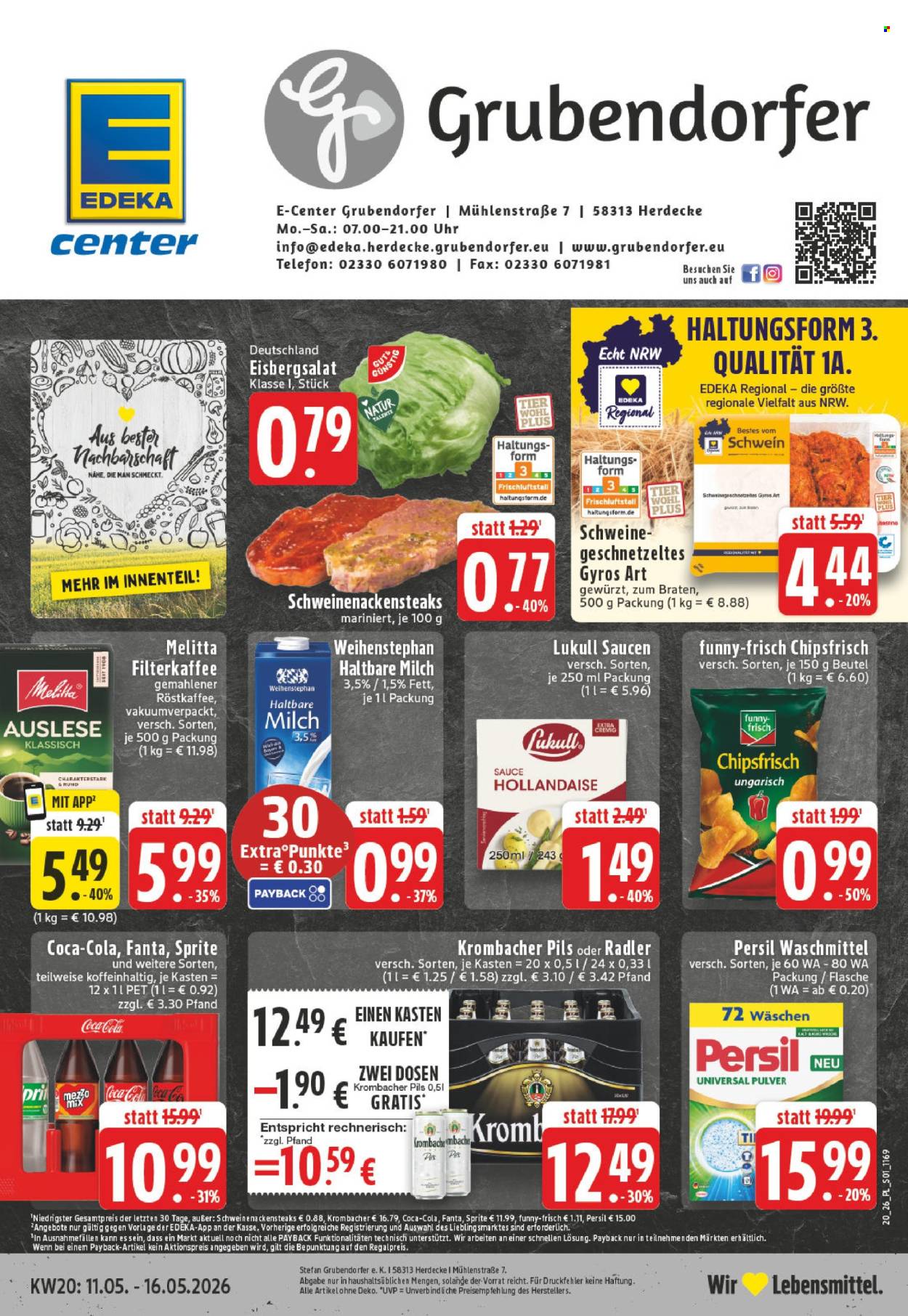 Edeka Prospekte  - 11.05.2026 - 16.05.2026. Seite 1