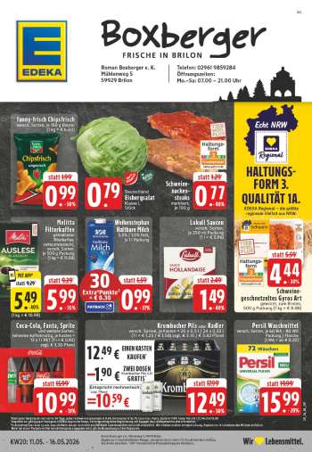 Prospekte Edeka - 11.05.2026 - 16.05.2026.