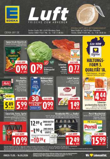 Prospekte Edeka - 11.05.2026 - 16.05.2026.