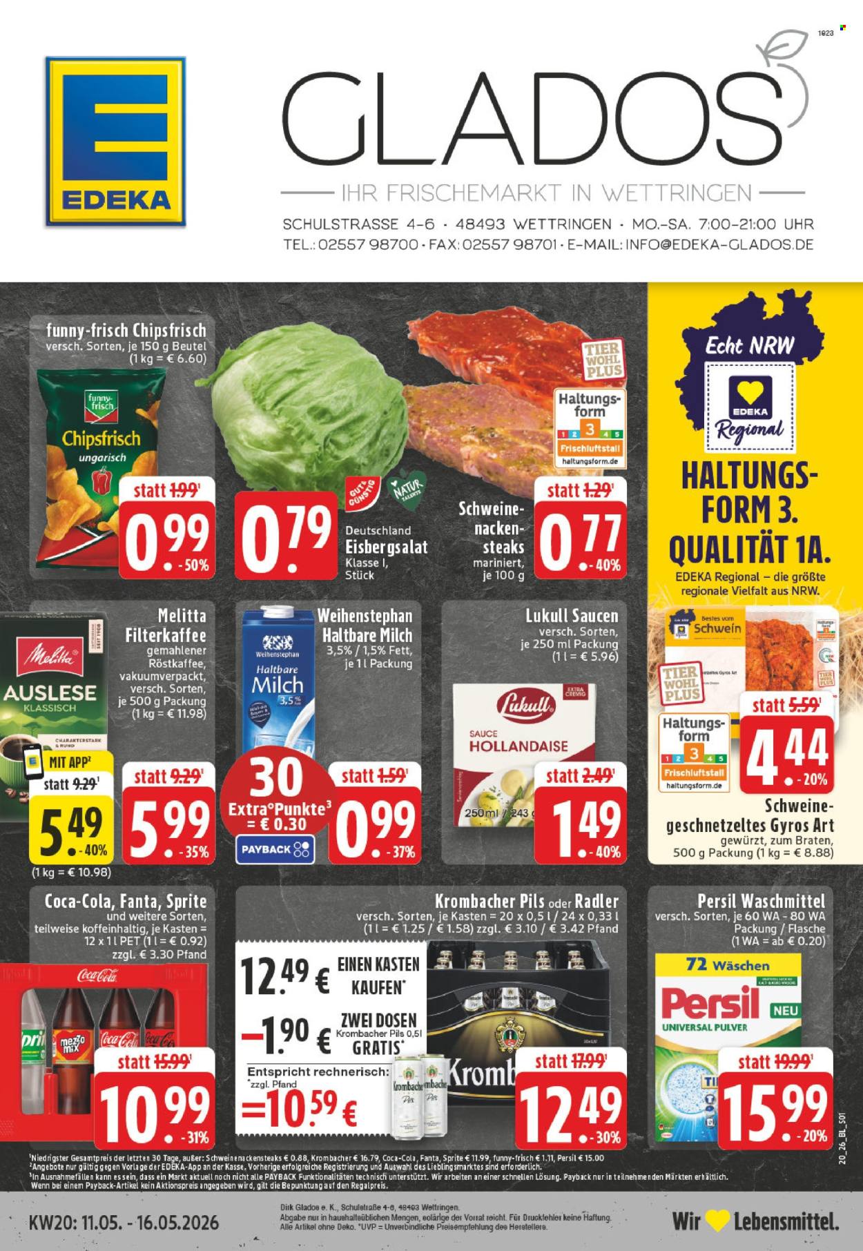 Edeka Prospekte  - 11.05.2026 - 16.05.2026. Seite 1