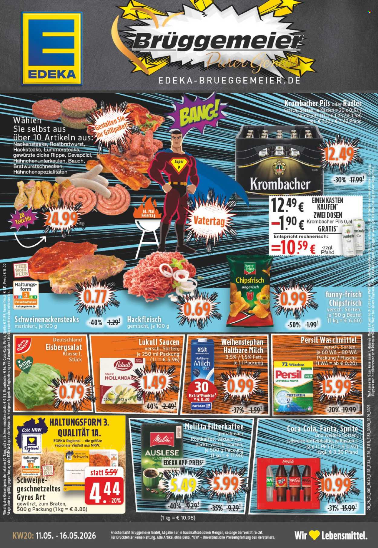 Edeka Prospekte  - 11.05.2026 - 16.05.2026. Seite 1