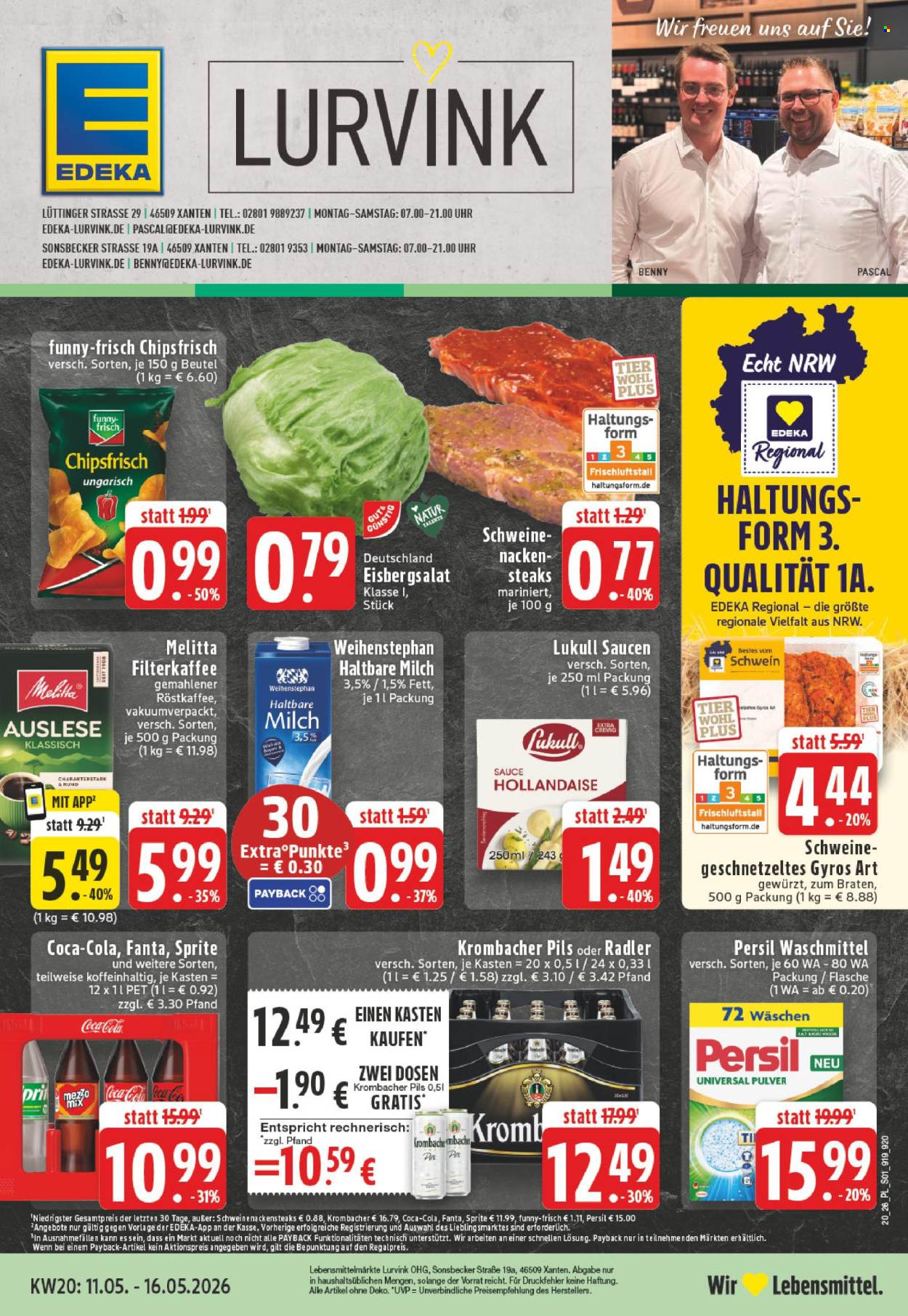 Edeka Prospekte  - 11.05.2026 - 16.05.2026. Seite 1