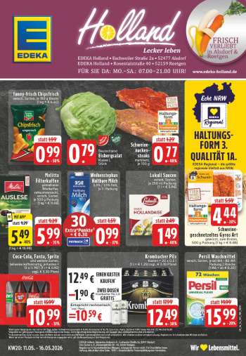 Prospekte Edeka - 11.05.2026 - 16.05.2026.
