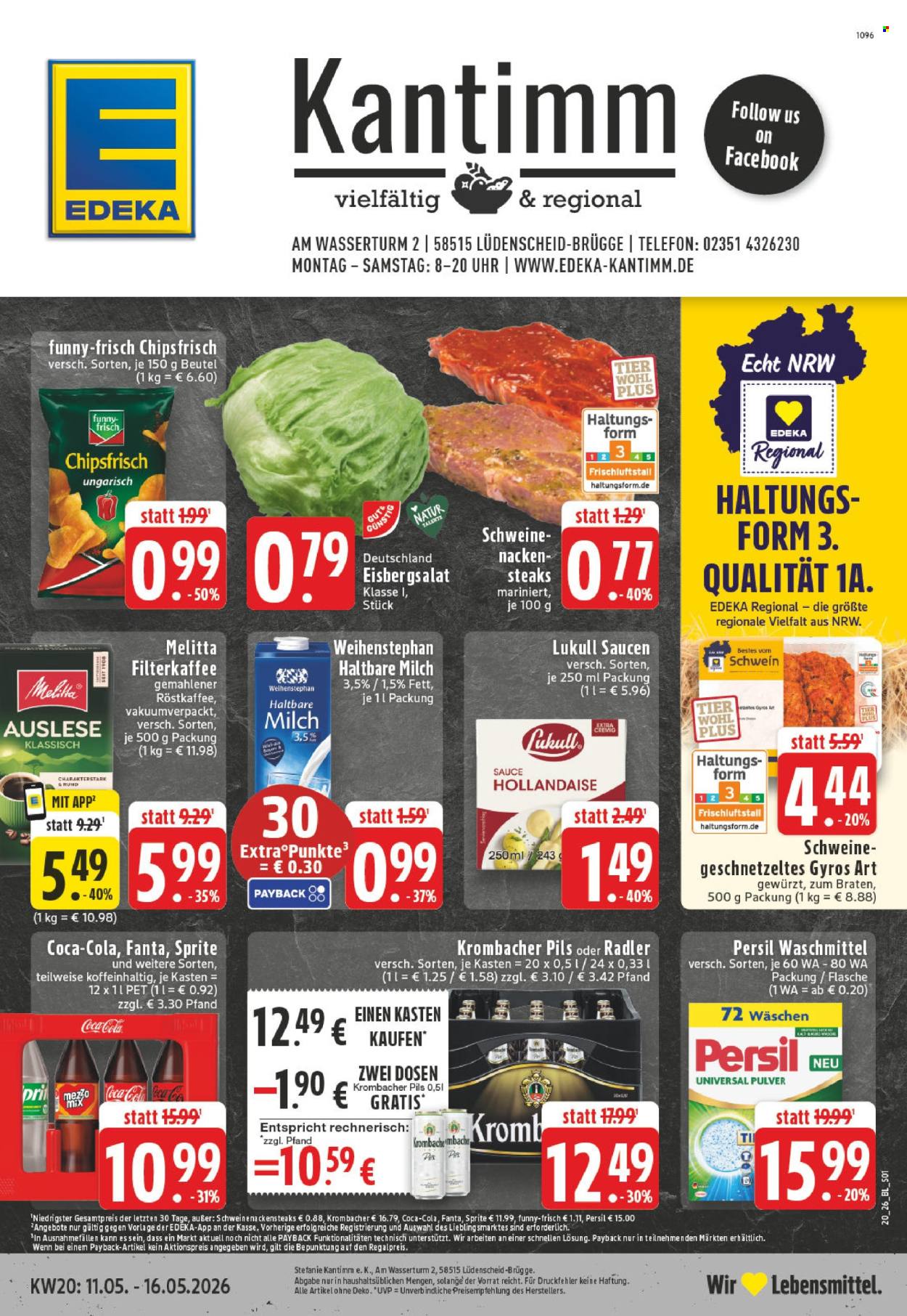 Edeka Prospekte  - 11.05.2026 - 16.05.2026. Seite 1