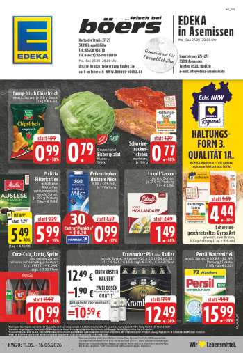 Prospekte Edeka - 11.05.2026 - 16.05.2026.