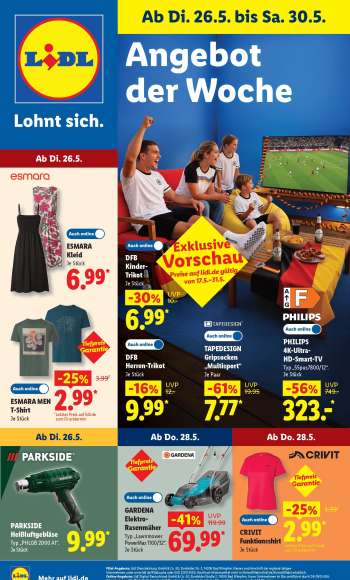 Prospekte Lidl - 26.05.2026 - 30.05.2026.