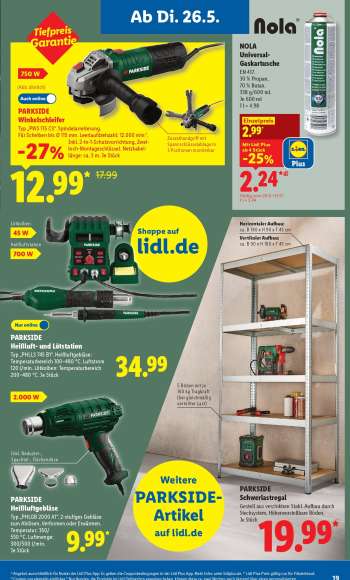 thumbnail - PArkside Winkelschleifer