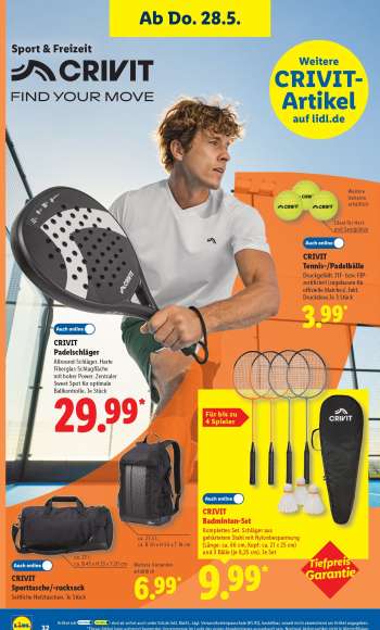 thumbnail - CRIVIT Sporttasche-/rucksack