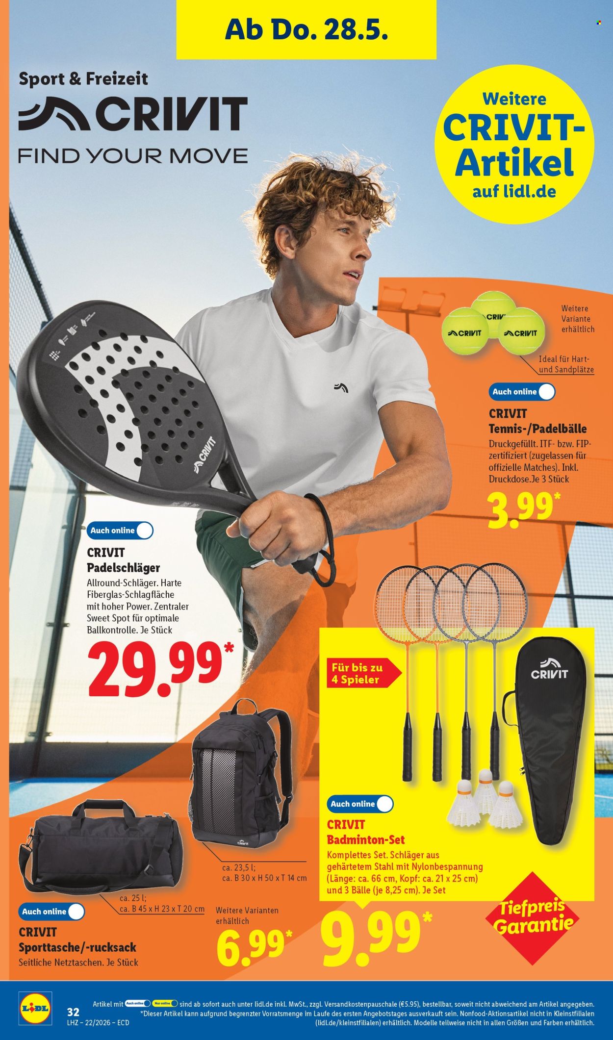 Lidl Prospekte  - 26.05.2026 - 30.05.2026. Seite 32