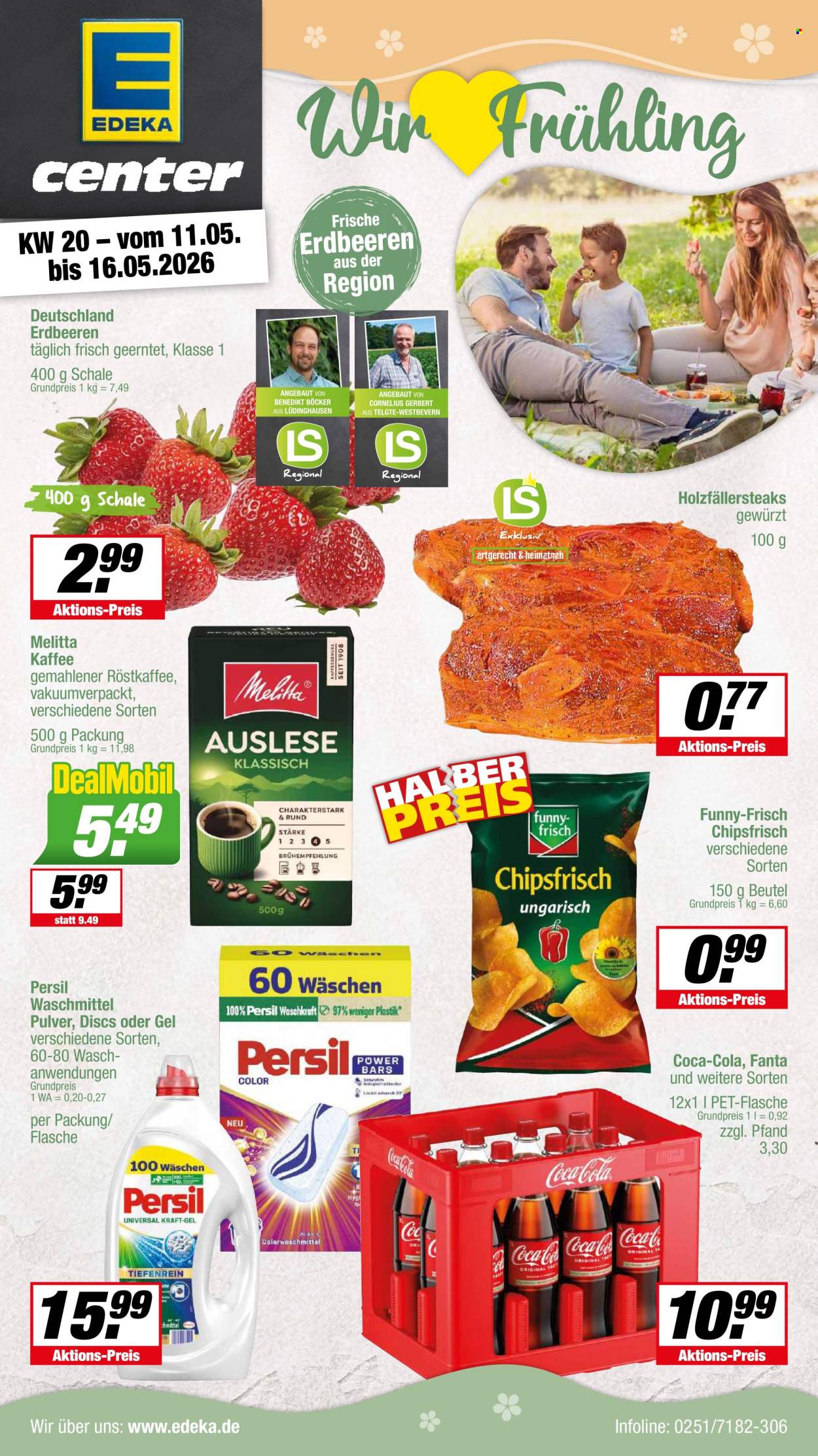 E center Prospekte  - 11.05.2026 - 16.05.2026. Seite 1