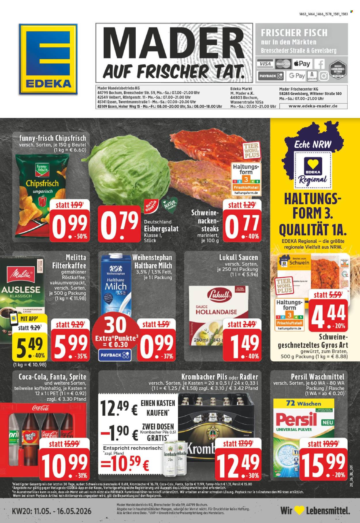 Edeka Prospekte  - 11.05.2026 - 16.05.2026. Seite 1