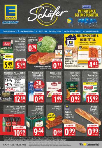 Prospekte E center - 11.05.2026 - 16.05.2026.