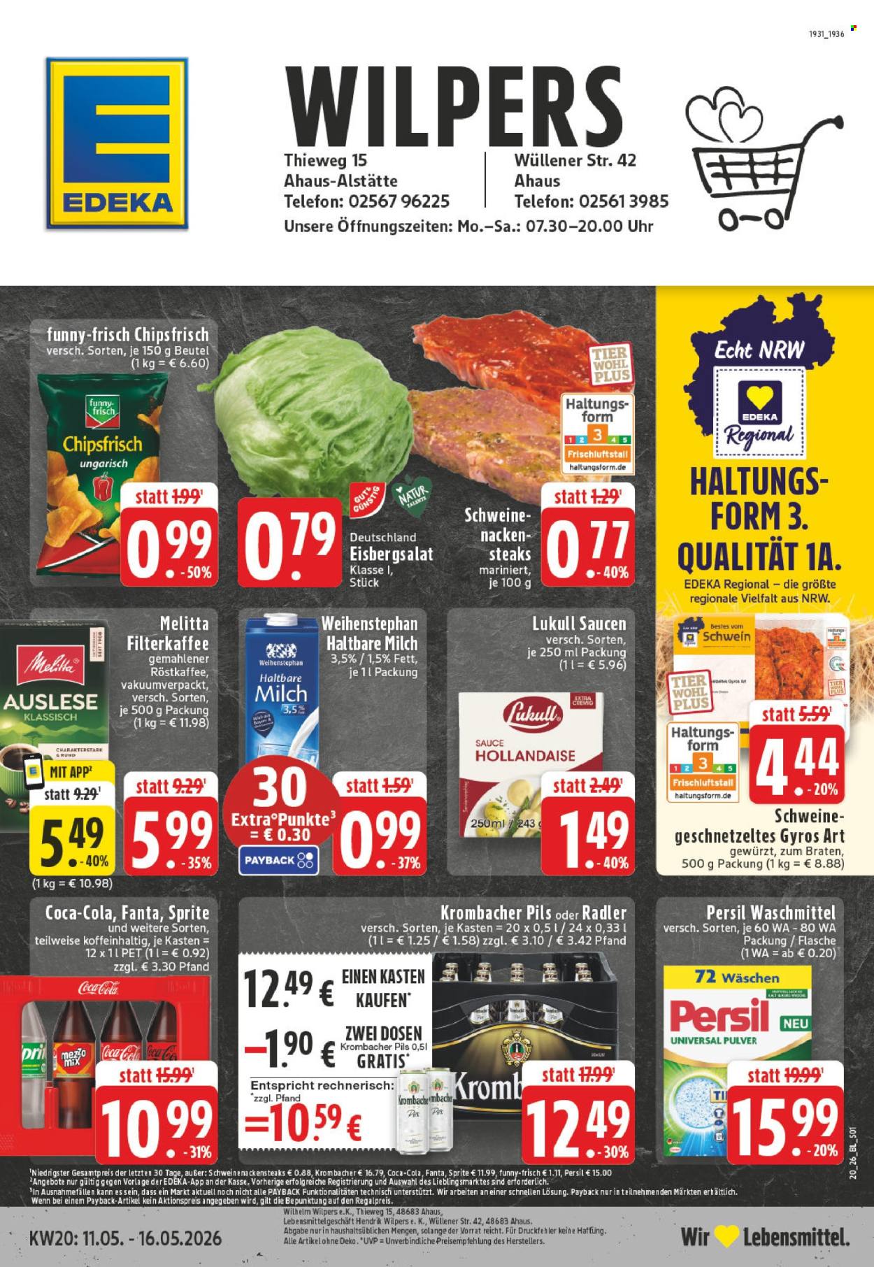 Edeka Prospekte  - 11.05.2026 - 16.05.2026. Seite 1