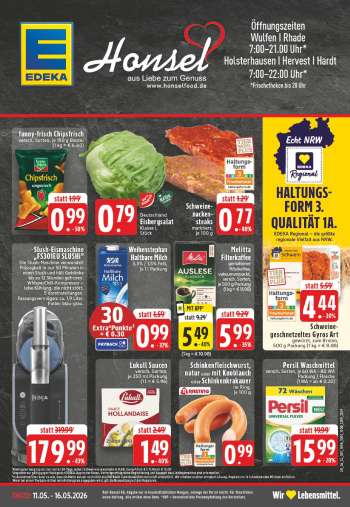 Prospekte Edeka - 11.05.2026 - 16.05.2026.