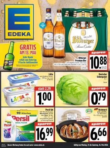 Prospekte Edeka - 11.05.2026 - 16.05.2026.