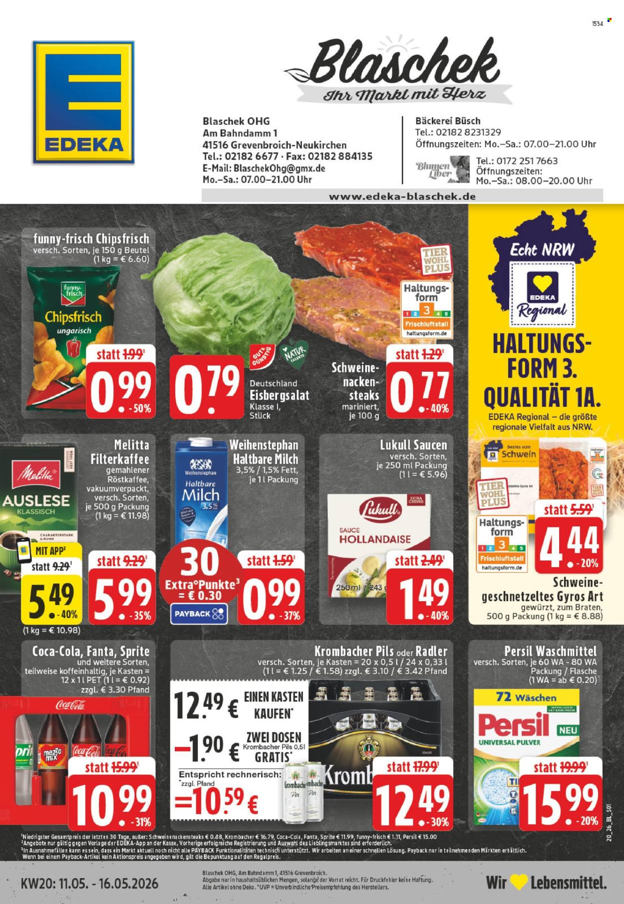 Edeka Prospekte  - 11.05.2026 - 16.05.2026. Seite 1
