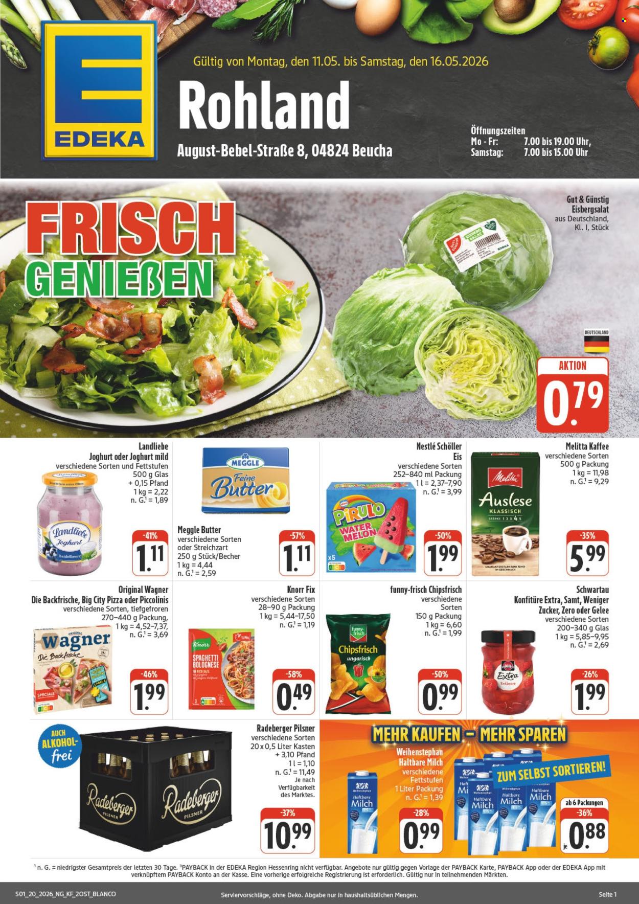 Edeka Prospekte  - 11.05.2026 - 16.05.2026. Seite 1