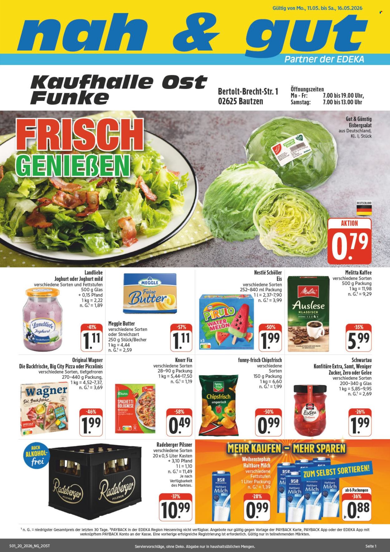 Edeka Prospekte  - 11.05.2026 - 16.05.2026. Seite 1