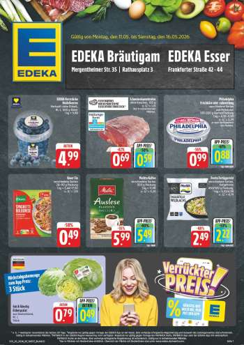 Prospekte Edeka - 11.05.2026 - 16.05.2026.