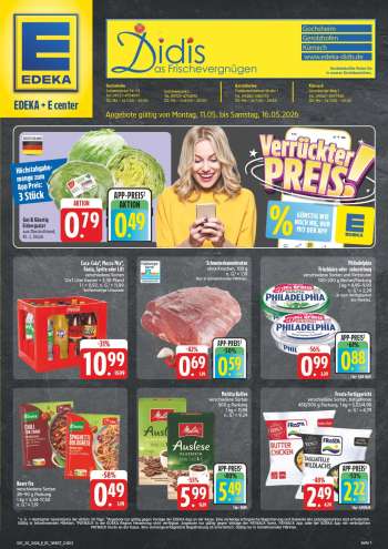 Prospekte Edeka - 11.05.2026 - 16.05.2026.