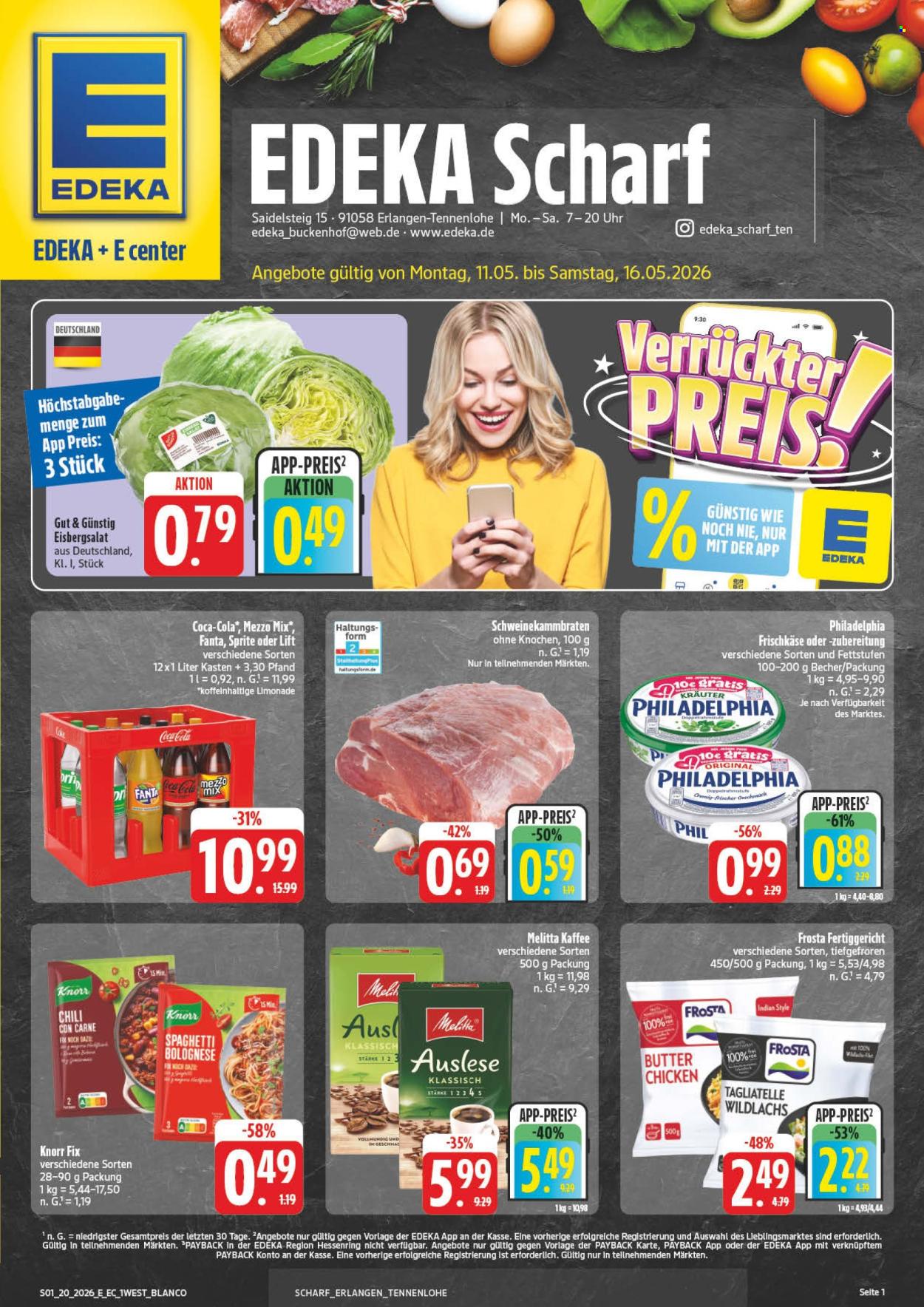 Edeka Prospekte  - 11.05.2026 - 16.05.2026. Seite 1
